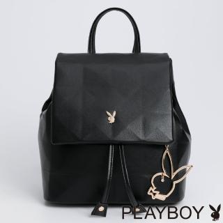 【PLAYBOY】後背包 Rare系列(黑色)