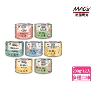 【德國馬克】無穀主食貓罐200g(12罐組)