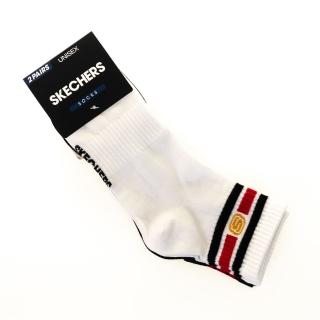 【SKECHERS】中性休閒短襪(L122U126-01RJ-M)