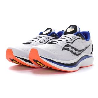 【SAUCONY 索康尼】ENDORPHIN SPEED 2 男款 競速跑鞋 彈性尼龍板(S20688-84-繽紛白)