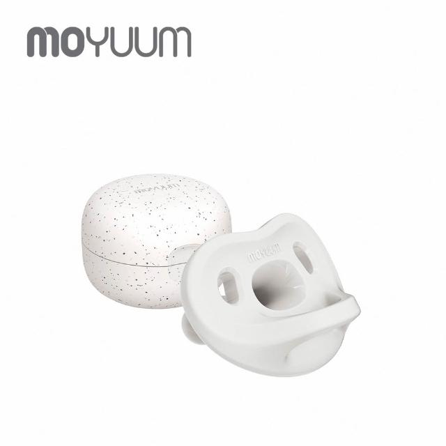 【MOYUUM】韓國 全矽膠微笑奶嘴收納盒組-2入組(多款可選)