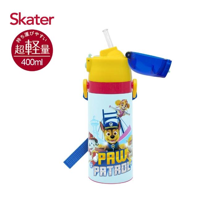 【Skater】吸管 不鏽鋼兒童保溫水壺(400ml)