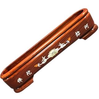 【十方佛教文物】紅檀臥香爐8.8吋彌陀(平安吉祥如意)