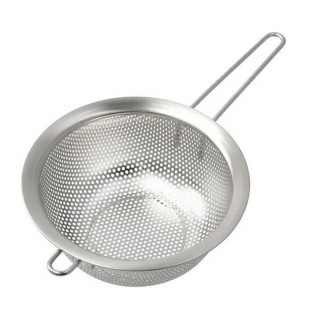 【NITORI 宜得利家居】長把不鏽鋼孔洞篩網 Days 18cm(篩網 長把不鏽鋼孔洞篩網 Days)