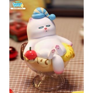 【POPMART 泡泡瑪特】ViviCat 悠悠美食系列公仔盒玩(兩入隨機款)