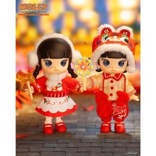 【POPMART 泡泡瑪特】Molly茉莉女孩 小小虎BJD大型公仔