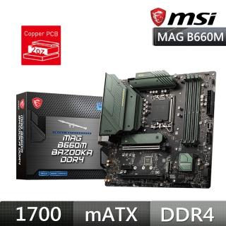 【MSI 微星】MAG B660M BAZOOKA DDR4 主機板