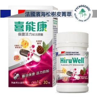 【HiruWell 喜能康】保捷活力賦活膠囊-謝祖武代言(30粒/罐)