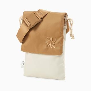 【PUMA】斜背包 小包 側背包 運動包 奶茶色 07890901
