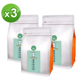 【壹咖啡】瓜地馬拉-薇薇特南國咖啡豆x3袋組(227g/袋)