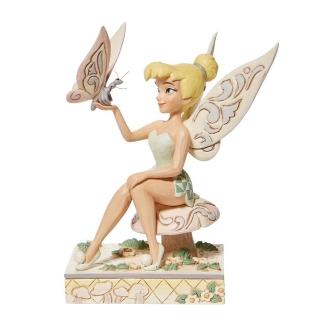 【Enesco】精品家飾 Disney 迪士尼 小精靈純白居家擺飾