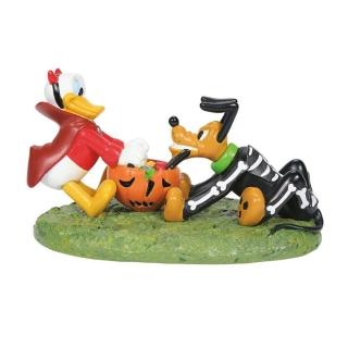 【Enesco】精品家飾 Disney 迪士尼 節慶系列 唐老鴨布魯托萬聖裝扮居家擺飾