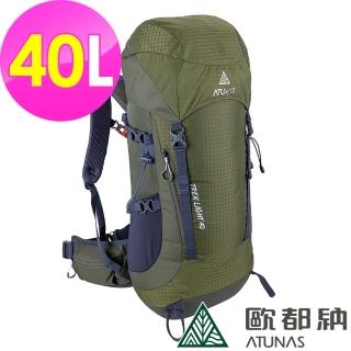 【ATUNAS 歐都納】TREK LIGHT 40L登山健行背包(A1BPCC04墨綠/休閒旅遊/多日行程*)