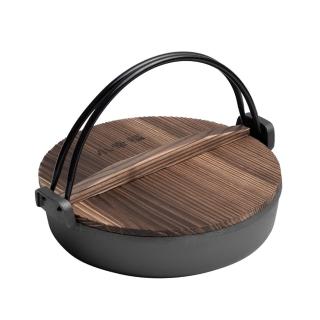 【小茉廚房】鑄鐵壽喜燒鍋(26cm 贈木鍋蓋)