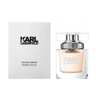 【KARL LAGERFELD 卡爾】同名時尚女性淡香精 45ml(平輸正品)