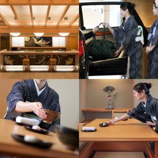 【LION TRAVEL 雄獅旅遊】日勝生加賀屋國際溫泉飯店(溫馨和洋標準雙人套房 含早餐)