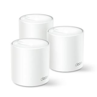 【TP-Link】三入組-Deco X50 AX3000 AI-智慧漫遊 真Mesh 雙頻無線網路WiFi 6 網狀路由器(Wi-Fi 6分享器)