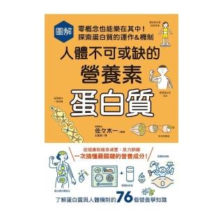 圖解人體不可或缺的營養素：蛋白質－零概念也能樂在其中！探索蛋白質的運作&機制