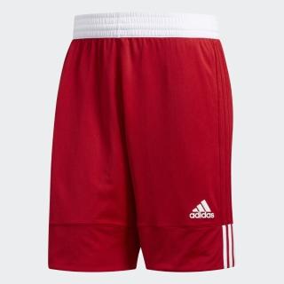 【adidas 愛迪達】Adidas 3G Speed Reversible Shorts 男 籃球褲 雙面 運動 透氣 紅白(DY6603)