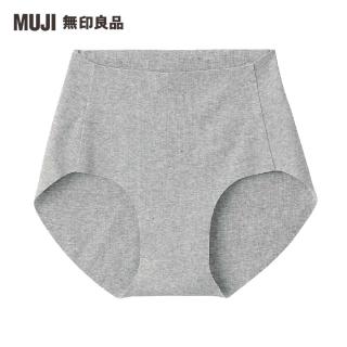 【MUJI 無印良品】女棉混全面無縫線中腰內褲(共6色)