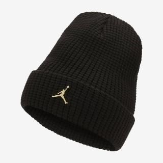 【NIKE 耐吉】毛帽 保暖帽 JORDAN BEANIE UTILITY METAL JM 中 黑(DM8272010)