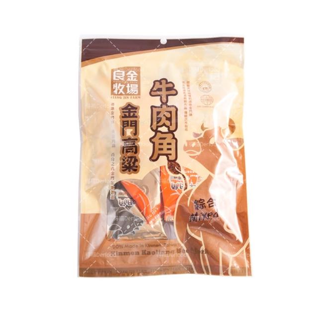 ★618爆殺必買★【良金牧場】金門高粱牛肉乾牛肉角任選3包(原味/辣味/黑胡椒/綜合)
