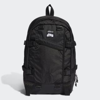 【adidas 愛迪達】後背包 運動 雙肩包 電腦包 登山包 BACKPACK L 黑 HE9718