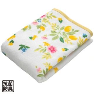 【NITORI 宜得利家居】浴巾 LEMON FLOWER(浴巾 LEMONFLOWER)