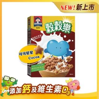 【QUAKER 桂格】桂格穀穀樂可可脆穀170G