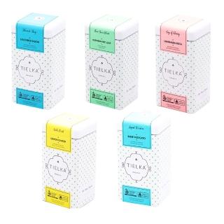 【PALIER】Tielka 澳洲有機茶罐(檸檬薑茶、玫瑰檸檬、沁心薄荷、月眠薰衣草、玫瑰蜜思嘉綠茶自選)