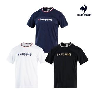 【LE COQ SPORTIF 公雞】運動生活短袖T恤 男-3色-LWP21615
