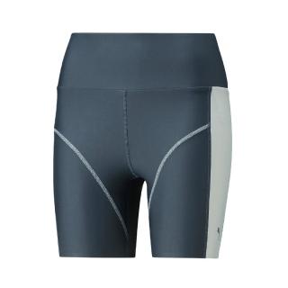 【PUMA】緊身短褲 Leggings 女款 藍 綠 Jolin 蔡依林 著用款 馬拉松 運動 跑步 歐規(52151142)