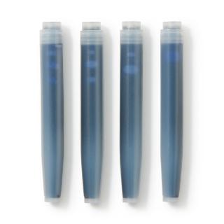 【MUJI 無印良品】聚碳酸酯鋼筆用替芯.藍黑