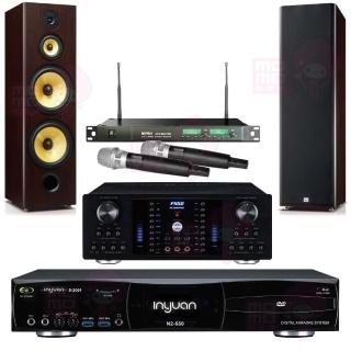 【音圓】點歌機4TB+擴大機+無線麥克風+喇叭(S-2001 N2-550+AK-8800 PRO+ACT-869PRO+FNSD SD-903)