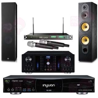 【音圓】點歌機4TB+擴大機+無線麥克風+喇叭(S-2001 N2-550+AK-8800 PRO+ACT-869PRO+FNSD SD-803)
