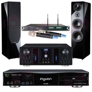 【音圓】點歌機4TB+擴大機+無線麥克風+喇叭(S-2001 N2-550+AK-8800 PRO+ACT-65II+KTF P-889)