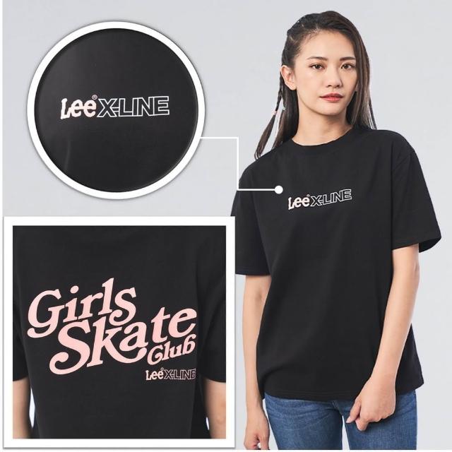 【Lee】出清品-女裝 短袖T恤 / GIRL SKATE 共2色 Boyfriend版型(LL22003097W / LL220030K11)