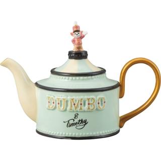 【sunart】造型陶瓷茶壺 迪士尼 小飛象 馬戲團  570ml(餐具雜貨)