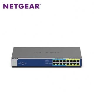 【NETGEAR】GS516UP 16埠 Giga無網管Ultra 60PoE++交換器