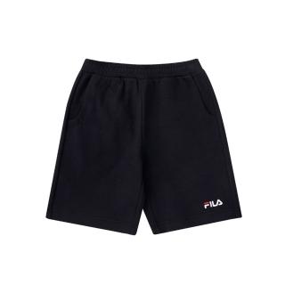 【FILA】KIDS 童針織短褲-黑(1SHV-4506-BK)