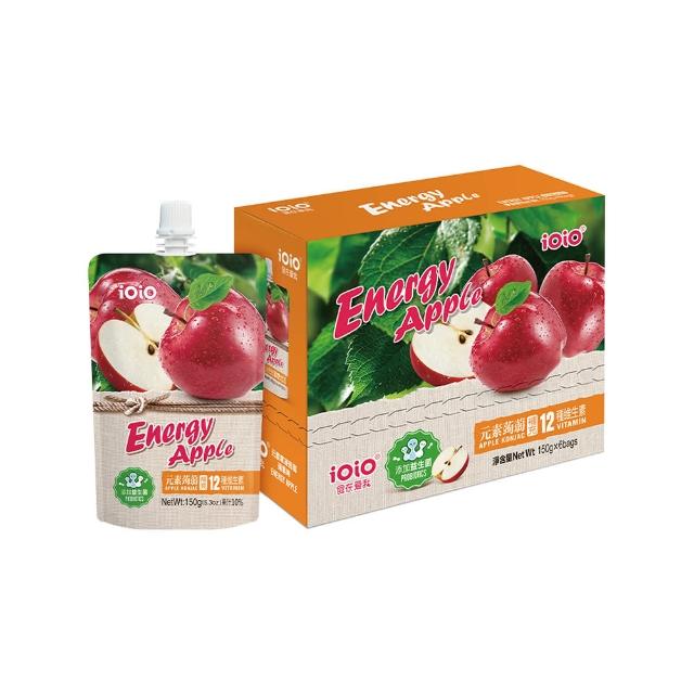 【十全】iOiO食在愛我元素蒟蒻-維生素蘋果/膠原蛋白蜜桃/葉黃素莓果150g x 6入/組