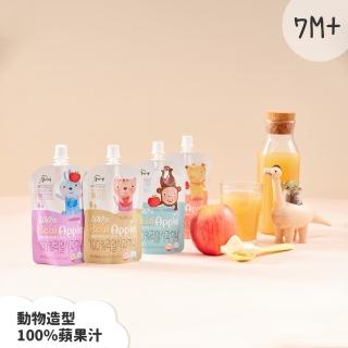 【韓爸田園日記】100％蘋果汁(天然蘋果汁 非濃縮還原汁 100ml*10包)
