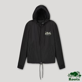 【Roots】Roots 女裝- 生生不息系列 蜜蜂與花朵防風外套(黑色)