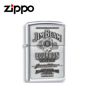 【Zippo】白蠟Jim Beam威士忌圖案(250JB928)