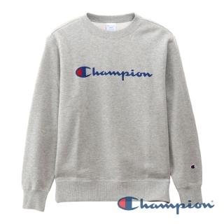 【Champion】Basic草寫Logo大學Tee-灰色