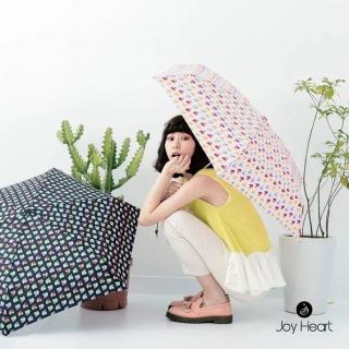 【Joy Heart】三折超細自動快乾晴雨傘(可愛貓頭鷹/粉)