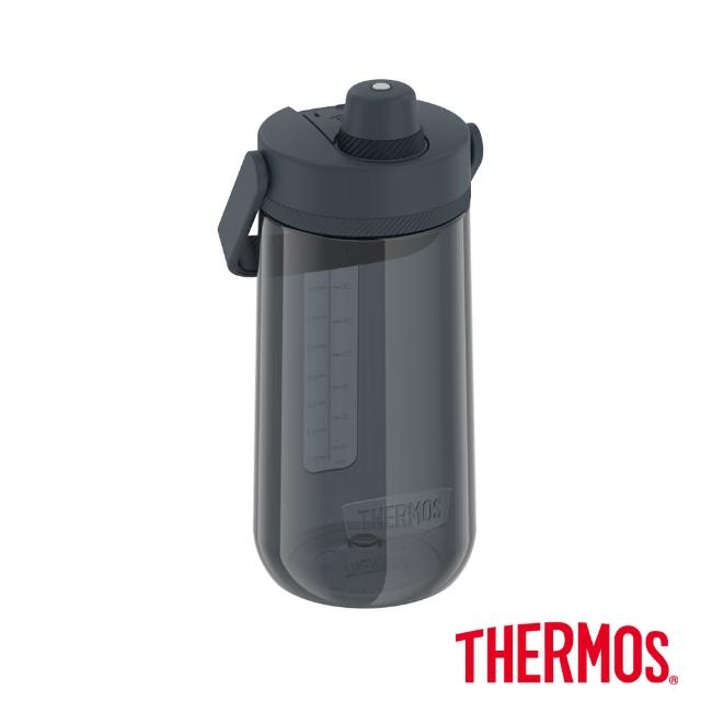【THERMOS 膳魔師】買1送1_美國製彈蓋輕水瓶710ml+輕水瓶1200ml(TP4329+TP4349)