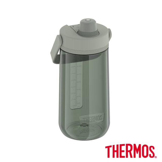 【THERMOS 膳魔師】買1送1_美國製彈蓋輕水瓶710ml+輕水瓶1200ml(TP4329+TP4349)