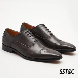 【SST&C 季中折扣】橄欖色牛津鞋1312204003