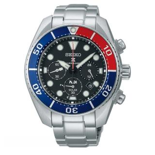 【SEIKO 精工】PROSPEX系列 DIVER SCUBA 可樂圈 防水200米 潛水計時腕錶(SSC795J1/V192-0AD0R)